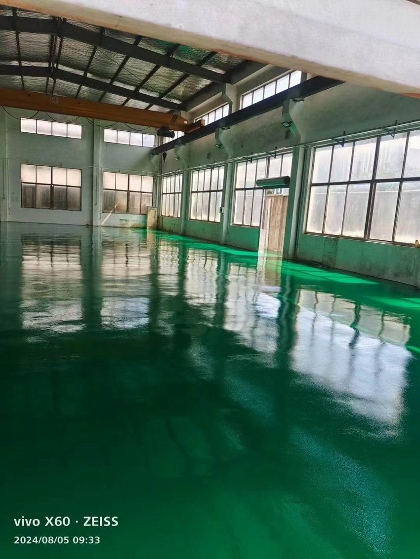 环氧沙浆艳绿平涂